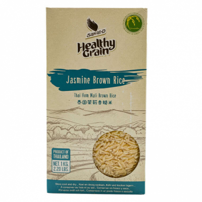 Orez Nutritiv Jasmine Brown Rice Sawat-D 1Kg Tailanda SNM