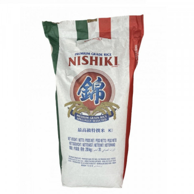 Orez Special pentru Sushi Bob Mediu Polisat Sac 20kg Nishiki  MLL