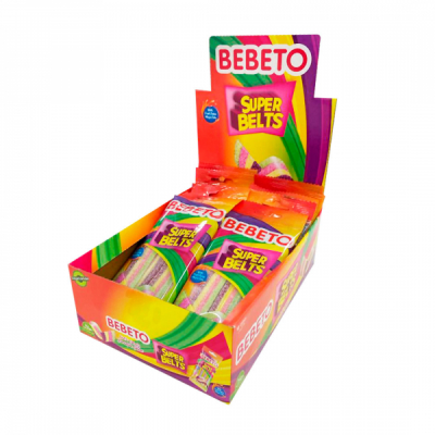 Pachet 12x75g Jeleu Bebeto Super Belts MGR23013