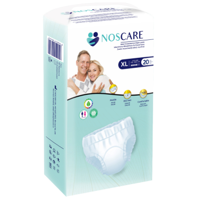Pachet 20 Scutece adulti pentru incontinenta tip chilot Noscare marimea XL CNN50844