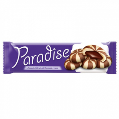Pachet 24x Biscuiti bicolori cu crema de cacao Paradise 24x50g MGR4371