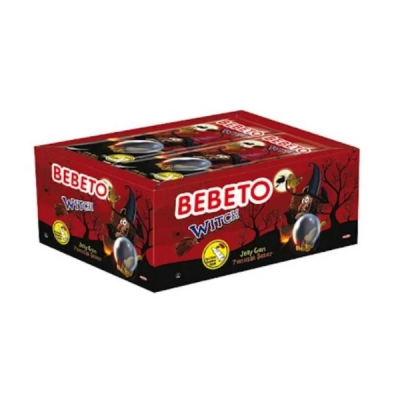 Pachet 24x30g Jeleuri zmeura si cola Bebeto Witch MGR29440