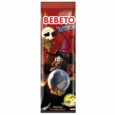Pachet 24x30g Jeleuri zmeura si cola Bebeto Witch MGR29440