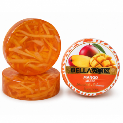 Pachet 3 Sapunuri Elegante cu Insertii 135g Mango Bellavoix 3xMGR35934
