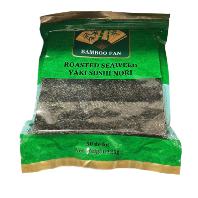Pachet 50 Foi Alge Sushi Nori Roasted 125g BBFan MLL