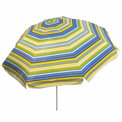 Pachet Umbrela protectie solara 3m + suport tip burghiu albastru Zilan ZTS8490_1
