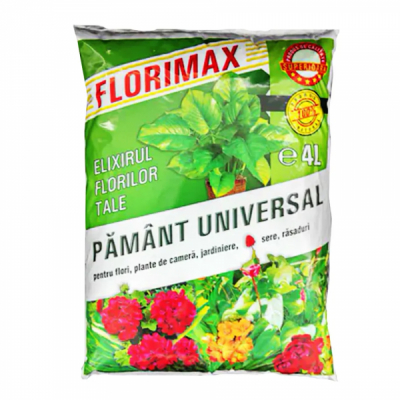 Pamant universal pentru flori 4L Florimax DNC36789