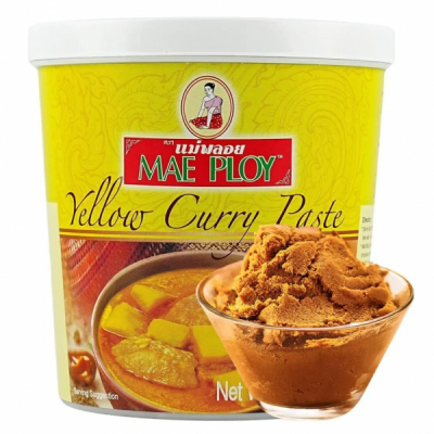 Pasta de Curry Galben Tailandez Yellow Curry Paste Mae Ploy 400g MLL