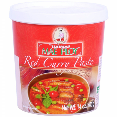 Pasta de Curry Rosu Tailandez Red Curry Paste Mae Ploy 400g MLL
