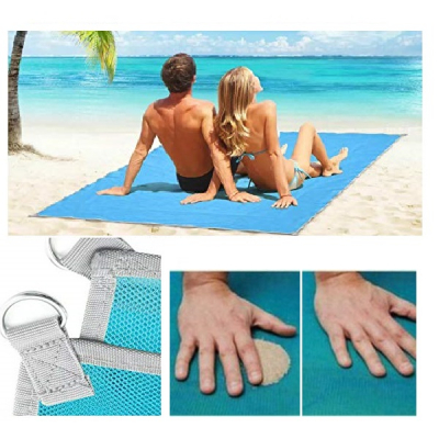 Patura tip Plasa de Plaja Anti Nisip Sand Free Mat 2x2m Div.Culori