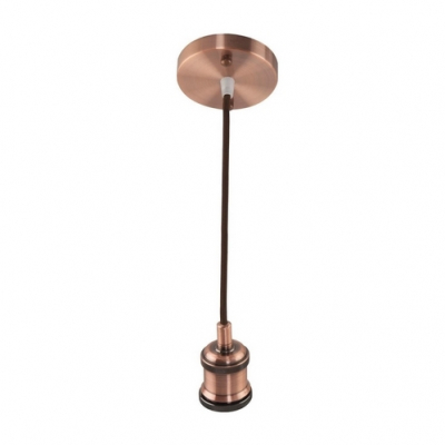 Pendul Edison culoare Bronz 90cm pt. Becuri Vintage E27 60W