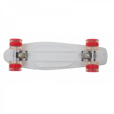 Penny Board cu Roti Silicon 55x15cm SB2406 JU Camuflaj Verde