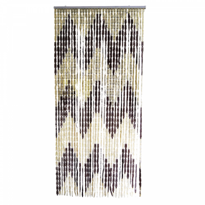 Perdea Usa Contra Insectelor Inele Plastic Bicolore 195x85cm  KLX