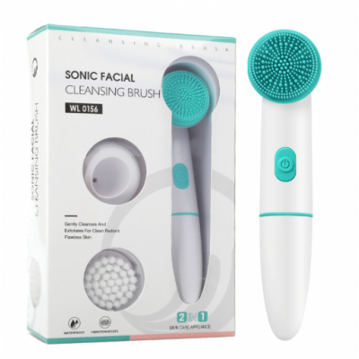 Perie Electrica de Curatare si Demachiere Ten 2in1 Sonic Brush WL0156