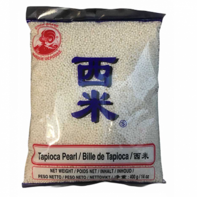 Perle de Tapioca Translucide pentru Bubble Tea 2mm 454g S CB MLL