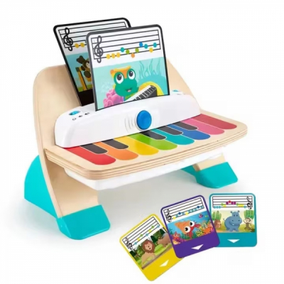 Pian interactiv pentru copii Magic Touch lemn 17x25x31cm CDL3011 CWT