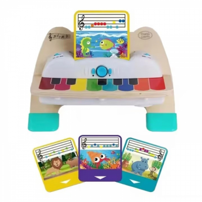 Pian interactiv pentru copii Magic Touch lemn 17x25x31cm CDL3011 CWT