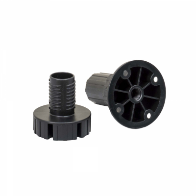 Picior reglabil plastic pentru mobila inaltime maxima 11.5cm Zilan 5156