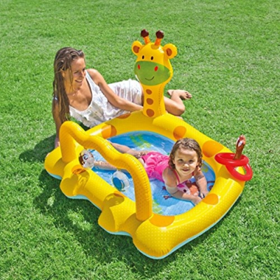 Piscina gonflabila Baby Pool Girafa Intex 57105NP