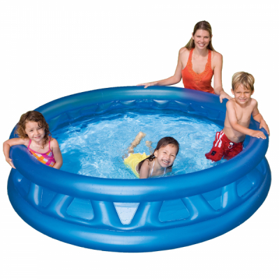 Piscina Gonflabila Copii Blue 666 Litri 188x46cm Intex 58431