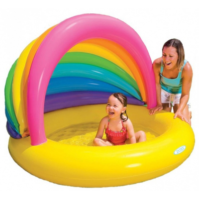 Piscina Gonflabila Copii Intex 57420 Rainbow