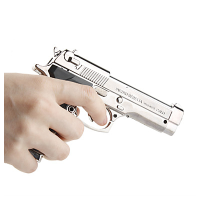 Pistol Bricheta AntiVant tip Beretta 9mm cu suport