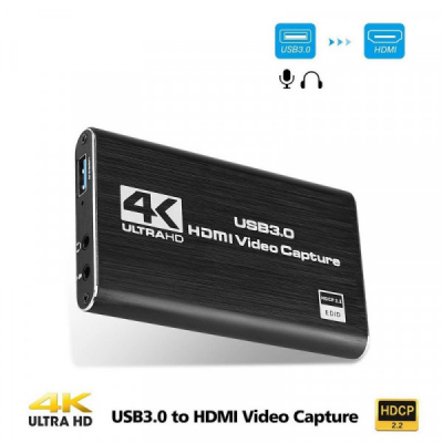 Placa de Captura Video Hdmi 4K HDMI USB 3.0 HDMI4KUSB 2C023 XXM