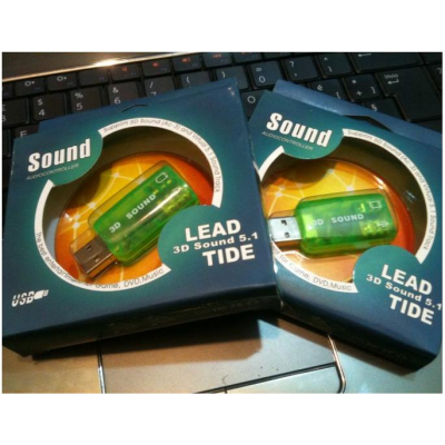 Placa de Sunet USB LEAD 3D Sound 5.1 TIDE