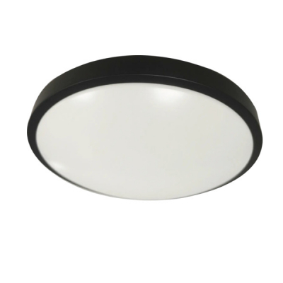 Plafoniera LED 2xE27 30x8.5cm Neagra Diana Gelux GL-PRB2E27 CNN51361