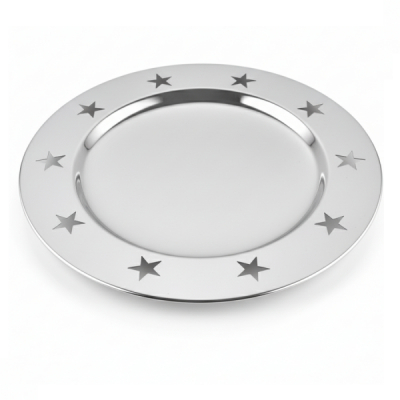 Platou rotund Inox Grunberg IGR6310