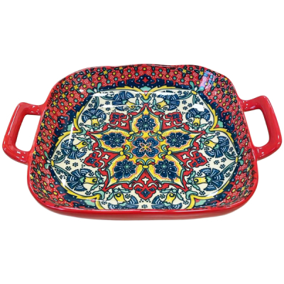 Platou Servire Ceramica Model Traditional 23.3x18.5x4.2cm 24-116 CNN52665