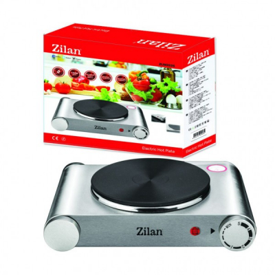 Plita Electrica INOX 2 Ochiuri 18cm 1500W Zilan ZLN0535