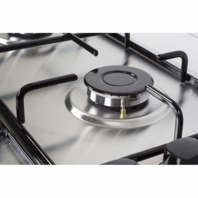 Plita Incorporabila Gaz Inox 6.35 KW 4 Arzatoare 60x50cm Zilan ZLN1525