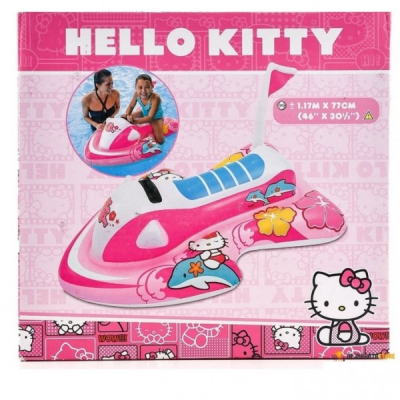 Pluta gonflabila Copii Jetski Hello Kitty Intex 57522NP
