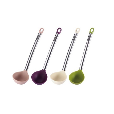 Polonic Mediu Inox si Silicon Colorat BG3361 Bergner 31x8.2x1.5cm