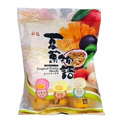 Prajitura mochi Qmochi fructe tropicale 120g Taiwan Dessert TD MLL SNM