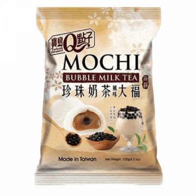 Prajituri Mochi QMOCHI cu aroma de bubble tea 120g Taiwan Dessert TD MLL