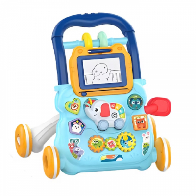 Premergator interactiv educational pentru copii 40x40x32cm Albastru HE0810 CWT