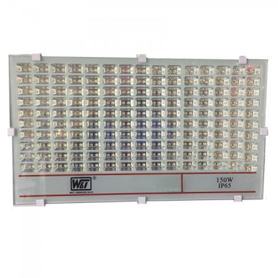 Proiector 300LED T019 150W IP65 Alb Rece 220V WT