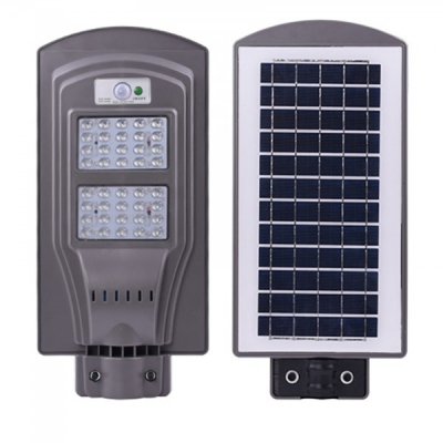 Proiector 40LED SMD 40W Panou Solar, Suport, Senzor Miscare si Lumina