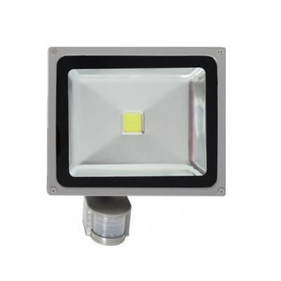 Proiector LED 30W cu Senzor Miscare Alb Rece 220V