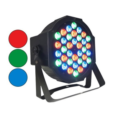 Proiector Lumini PAR LED Light Slim 36 LEDuri 1W RGB DMX