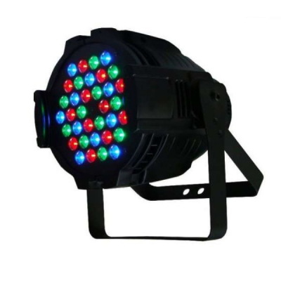 Proiector Lumini PAR Light 36 LEDuri 1W RGB Intrare si Iesire DMX