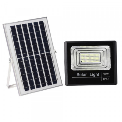 Proiector Panou Solar Monocristalin telecomanda 50W/6500k SPN DL78C12