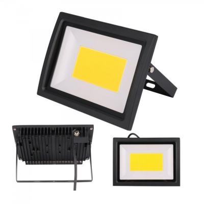 Proiector Slim cu COB LED Mare 50W Alb Rece 220V IP65 KPAD