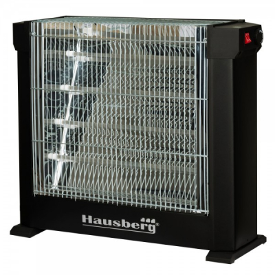 Radiator electric 4 tuburi Quartz 2 trepte 2200W Hausberg HB8800