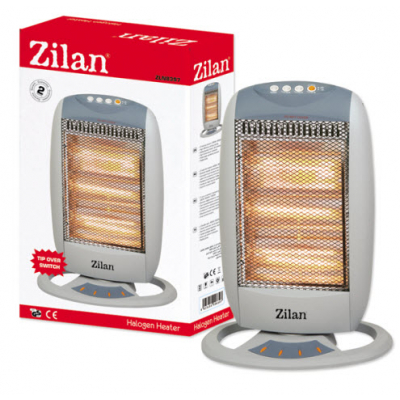 Radiator Electric cu Halogen Zilan ZLN8397 1200W