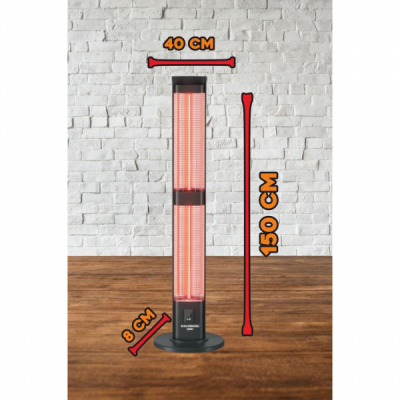 Radiator electric digital telecomanda 3000W 3 trepte Hausberg HB8570