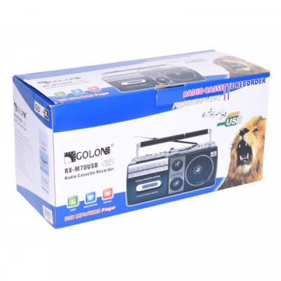 Radio Casetofon USB Player Alimentare 220V /  Baterii RXM70 13A079 XXM