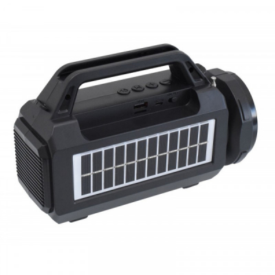 Radio FM cu Bluetooth, Lanterna si Panou Solar USB SY979 13A087 XXM